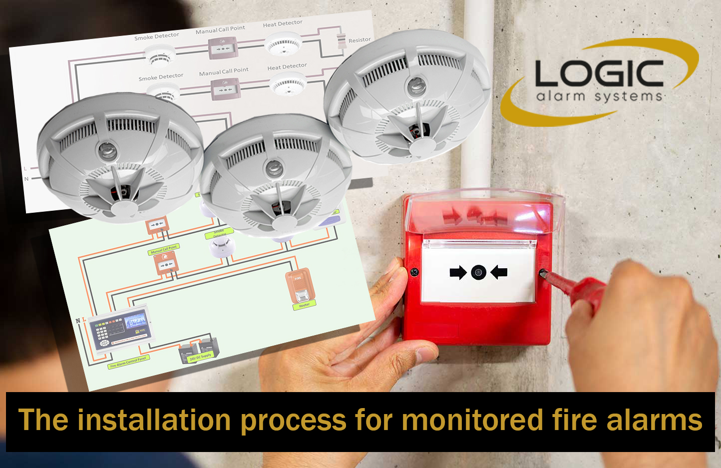 The Installation Process For Monitored Fire Alarms Logic Alarms The Installation Process For Monitored Fire Alarms Logic Alarms